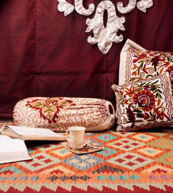 Handcrafted Cotton Cushions for Living Room